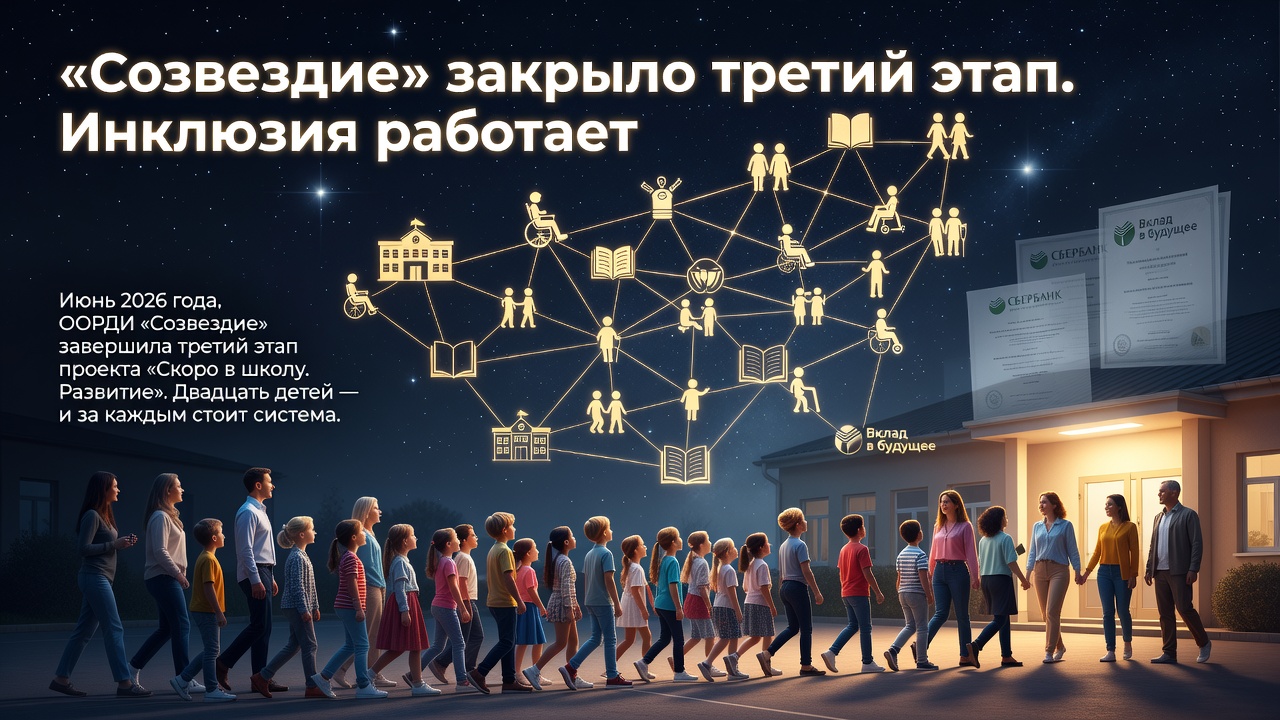 «Созвездие» закрыло третий этап. Инклюзия работает