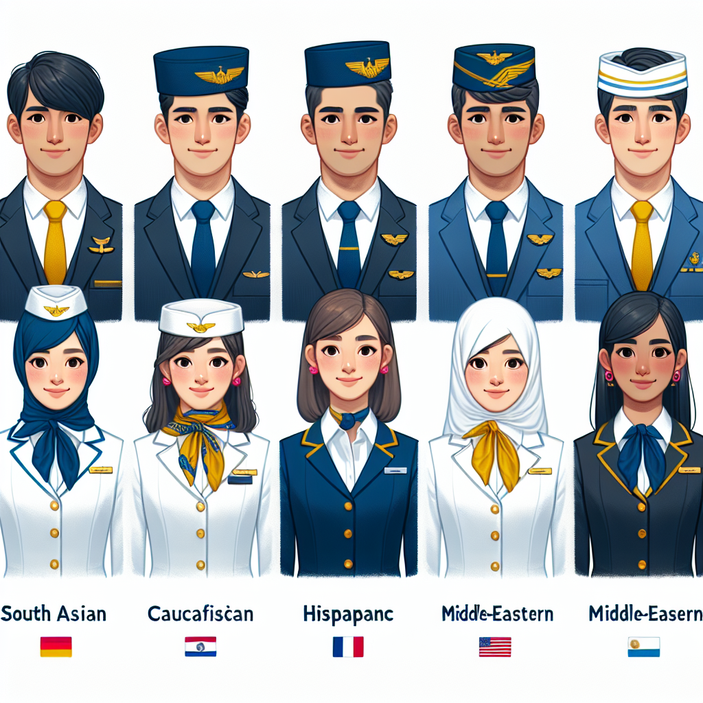 Форма стюардесс разных авиакомпаний: стиль, традиции и инновации